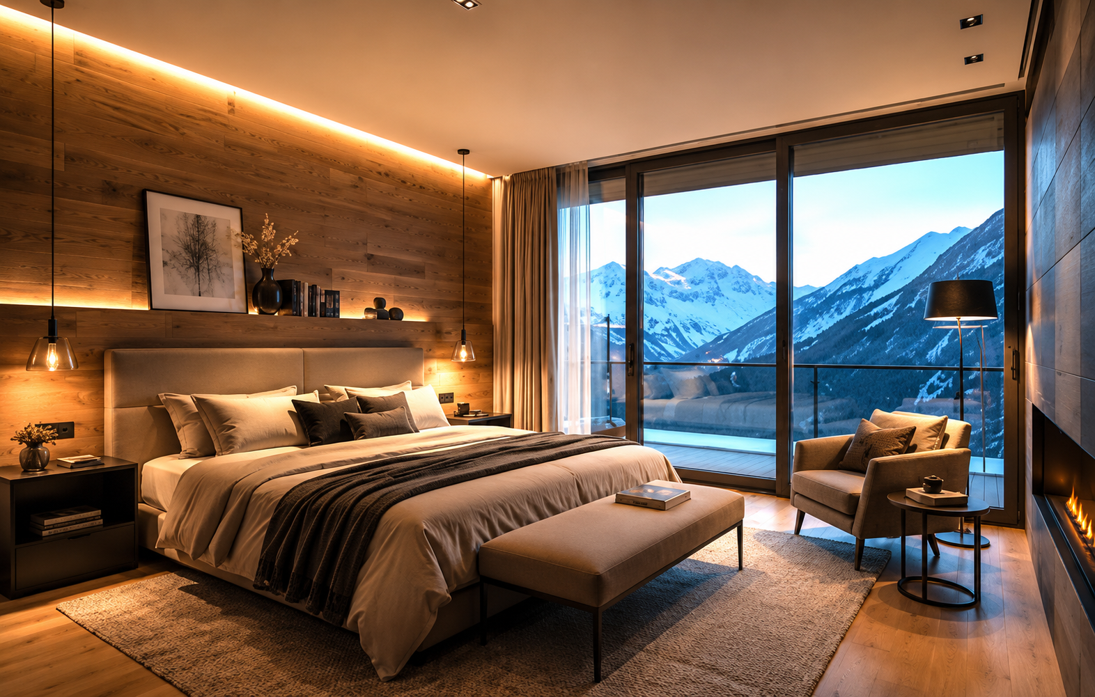 Interieur Schlafzimmer